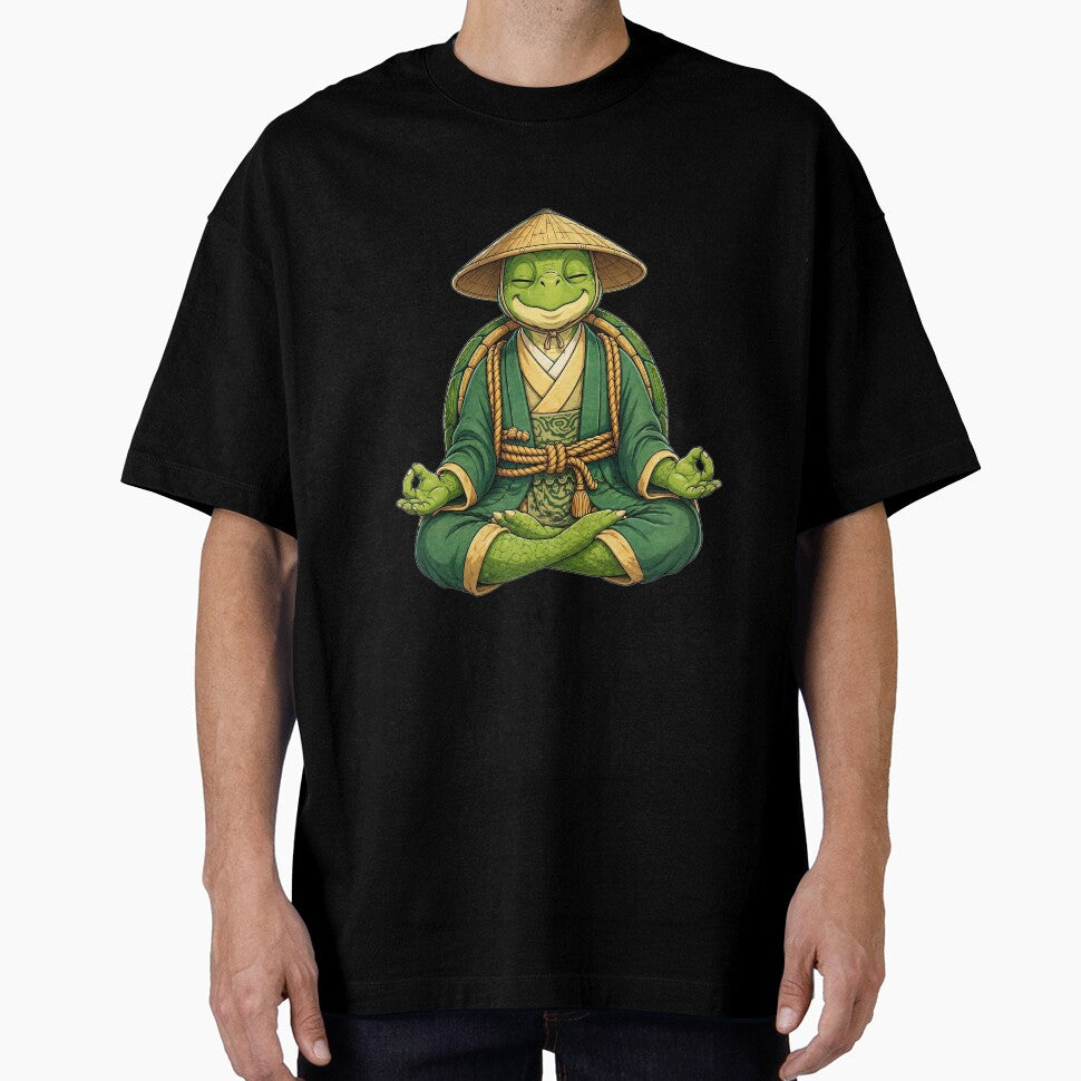 lazy turtle doing Meditation by Threadnovax