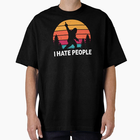 Bigfoot I Hate People Funny by FunckyDesigns