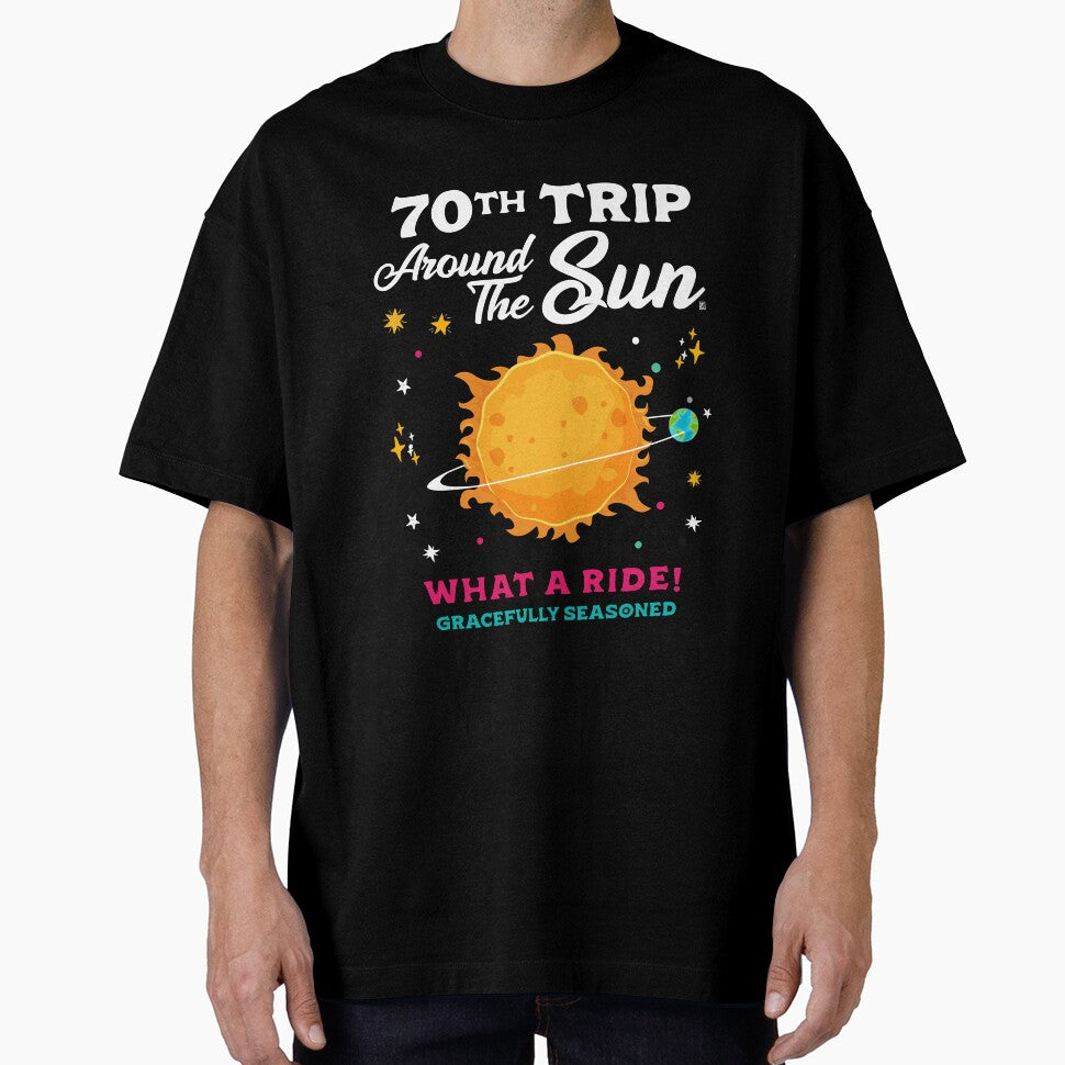 70th Trip Around the Sun 70th Birthday Celebration by Uppercase Tees