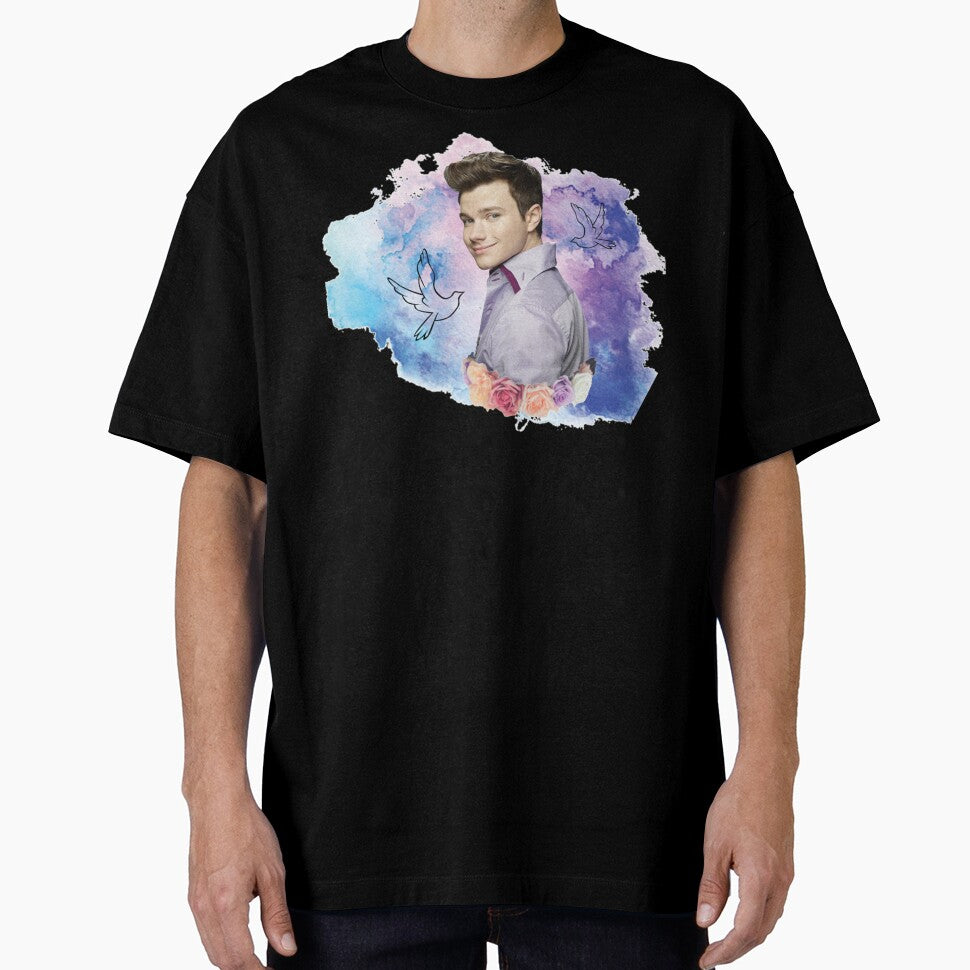 Glee Kurt Hummel Watercolour Long Sleeve T-Shirt by SergejScholz