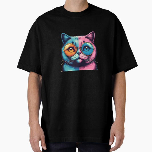 Pop-Art Cat: a colorful and fun illustration in the style of Andy Warhol. by MrGraffo