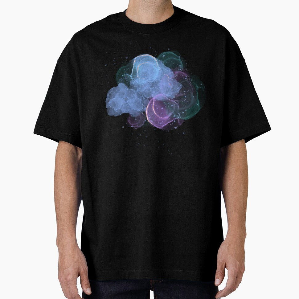 Purple Blue Beautiful Unisex shirt by NKEA