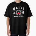 Haiti Football Supporter 2026 Badge Design T-Shirt_84080790 by Alexia Faye