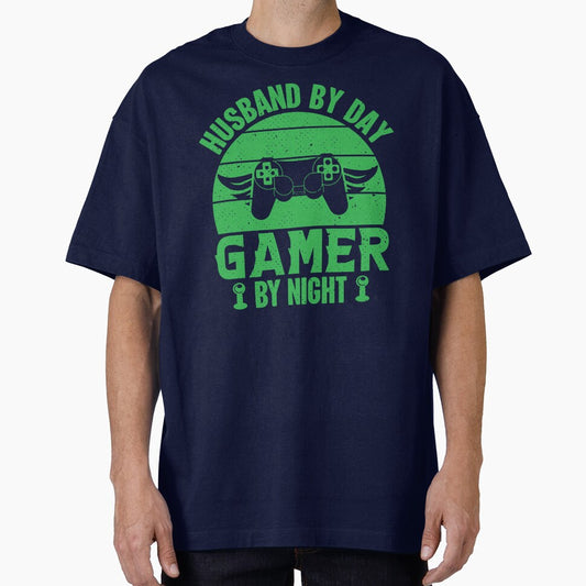 Night Gaming Hubby: Gamer Husband Controller Geek Gift by Shop Deebo