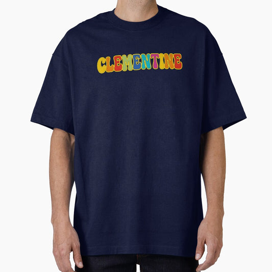 ❤️ Clementine Personalized Name Wavy Retro Shirt, Coffee Mug, Sticker Gift by HelixPedia