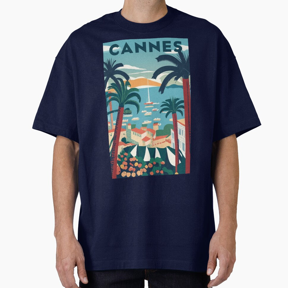 A Vintage Travel Art of Cannes - France by GoodOldVintage