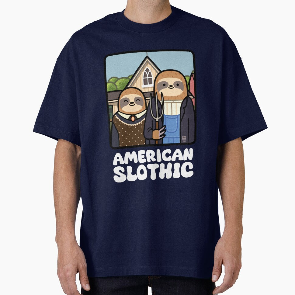 American Slothic (Dark) by DocHackenbush