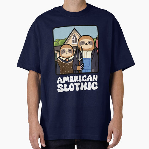 American Slothic (Dark) by DocHackenbush