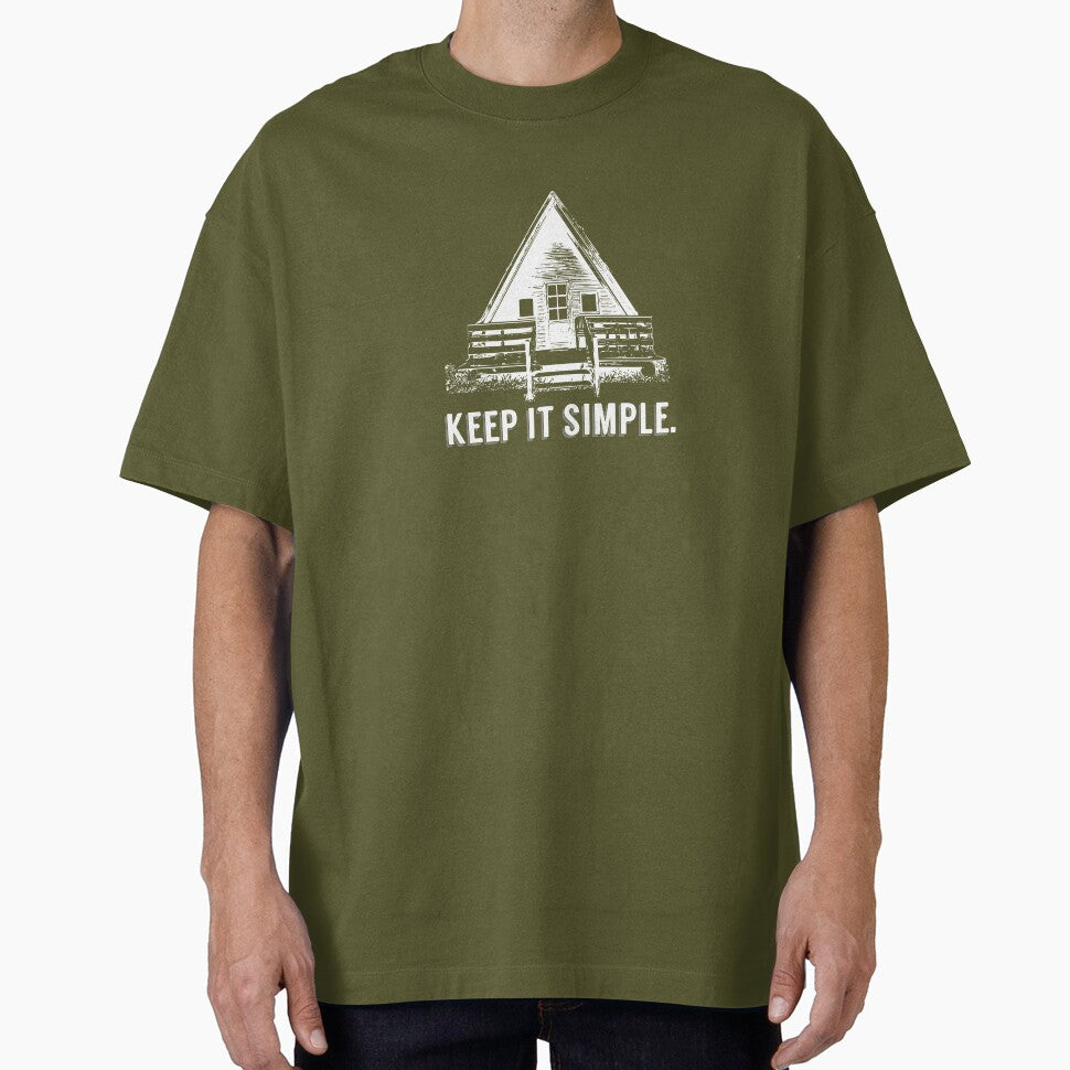 Keep It Simple Cabin Art by Dan Brady