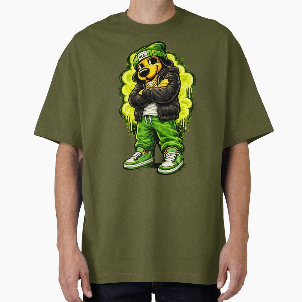 Street Dog Urban Style Neon Green by HOPPER420