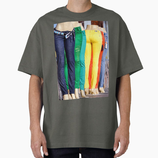 Rainbow of Jeans by MoreGoodArt