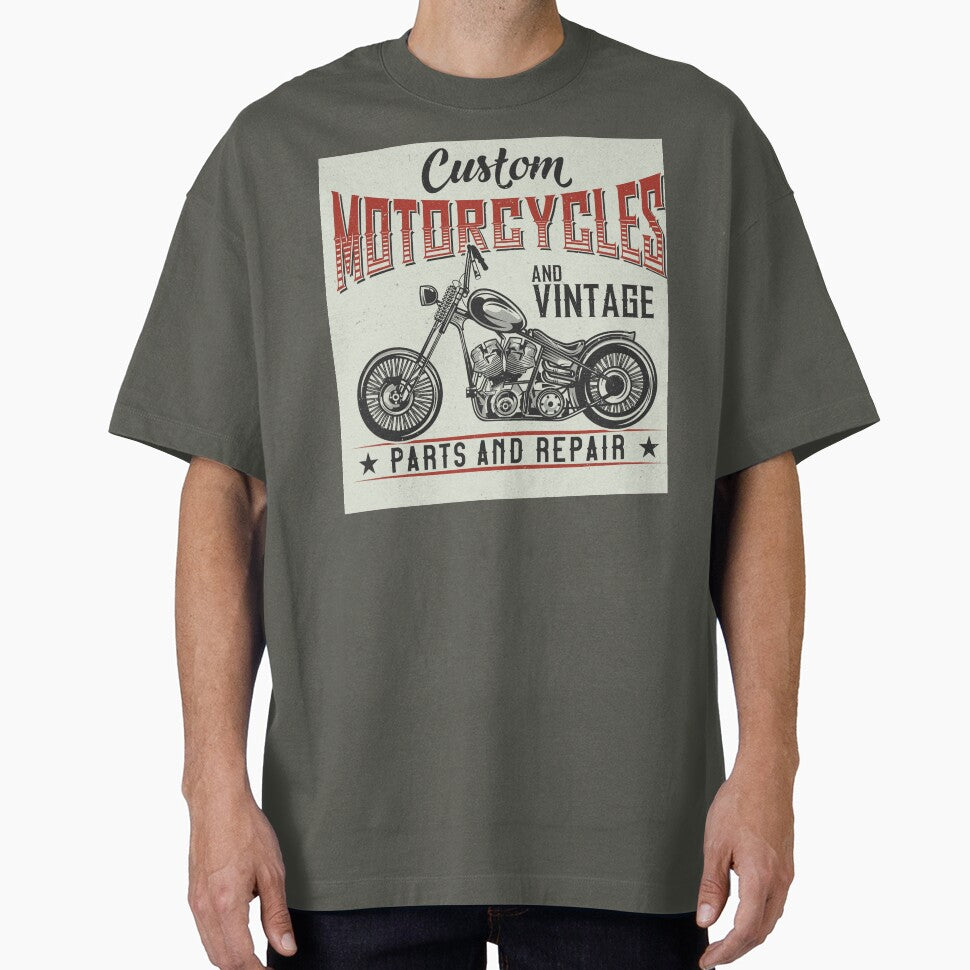 Vintage motorcycle by Custom-Legends