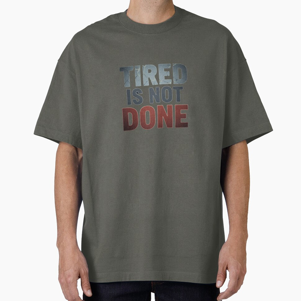Tired is not done. by MaciejErdon