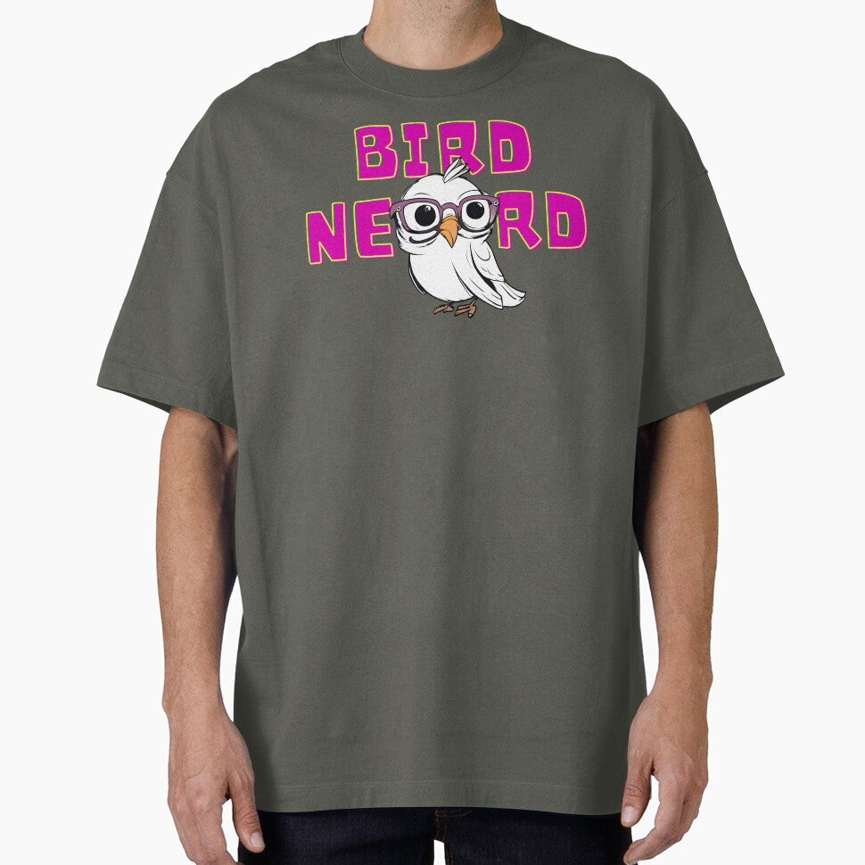 bird nerd owl pink design by TheWaterBirds