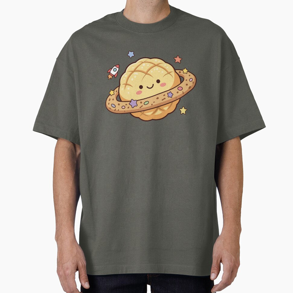 kawaii melon pan planet / kawaii food design by Mochii-studio