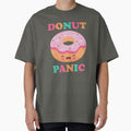 Donut Panic Funny Donuts Cute Kawaii Doughnut Retro Japanese by gkao