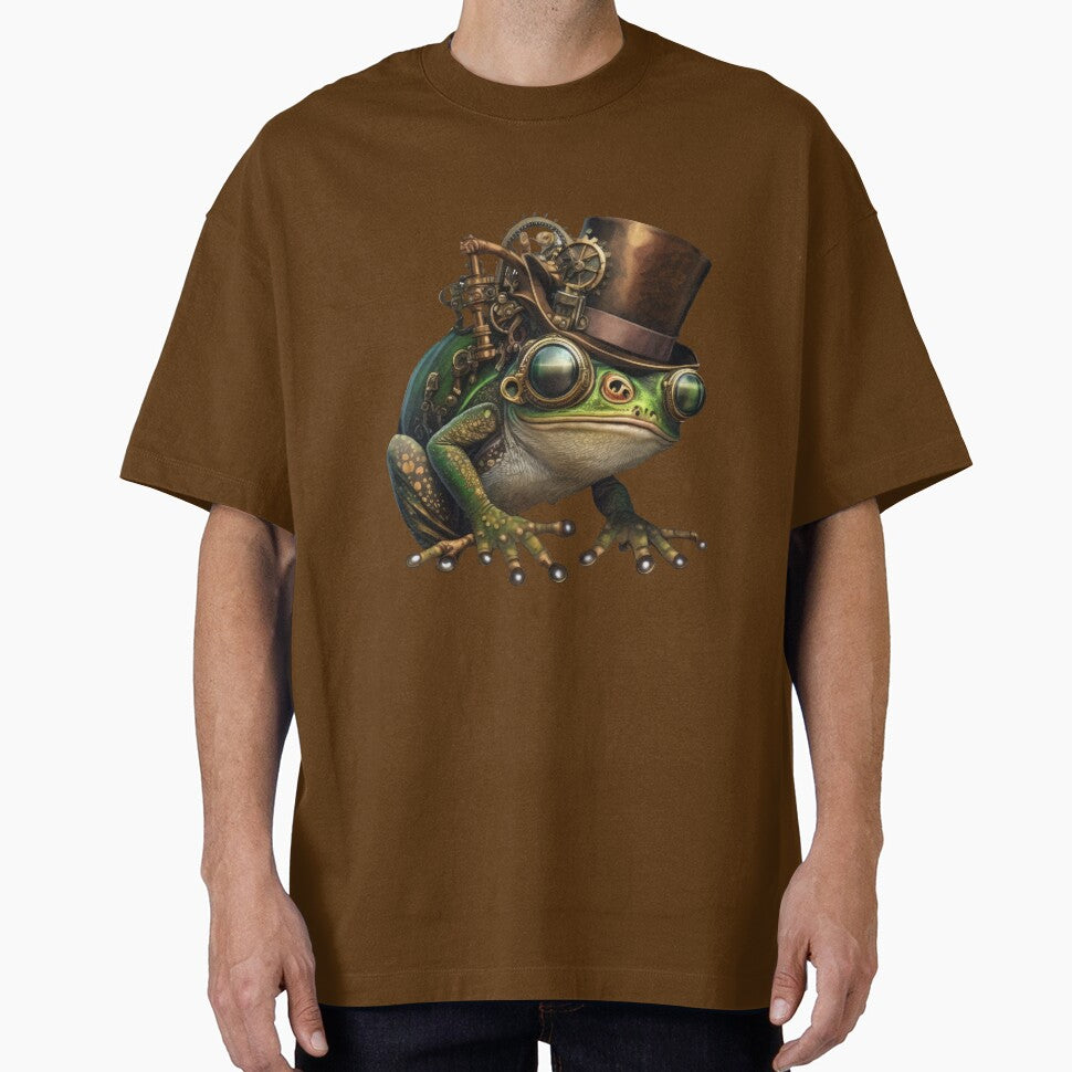 Steampunk Frog VI by SpectrumDesign9