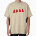 Cedar Trees - Red by TheeForestFox Shop