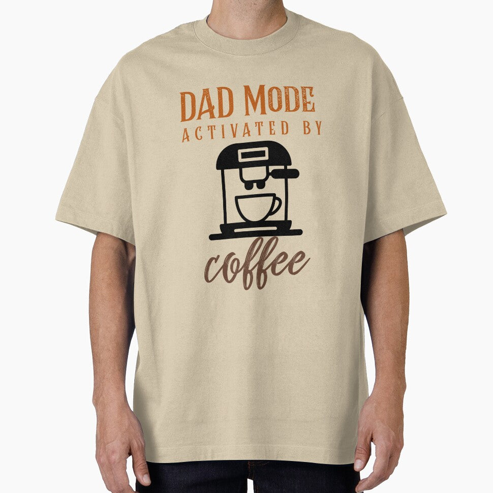 Dad Mode Activated Crew Neck Unisex T-Shirt by CrafteeTrends