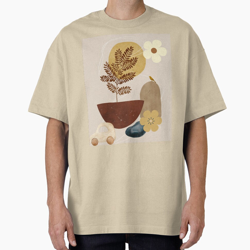 Boho Aesthetic Boho Flowers by MarcelooArt