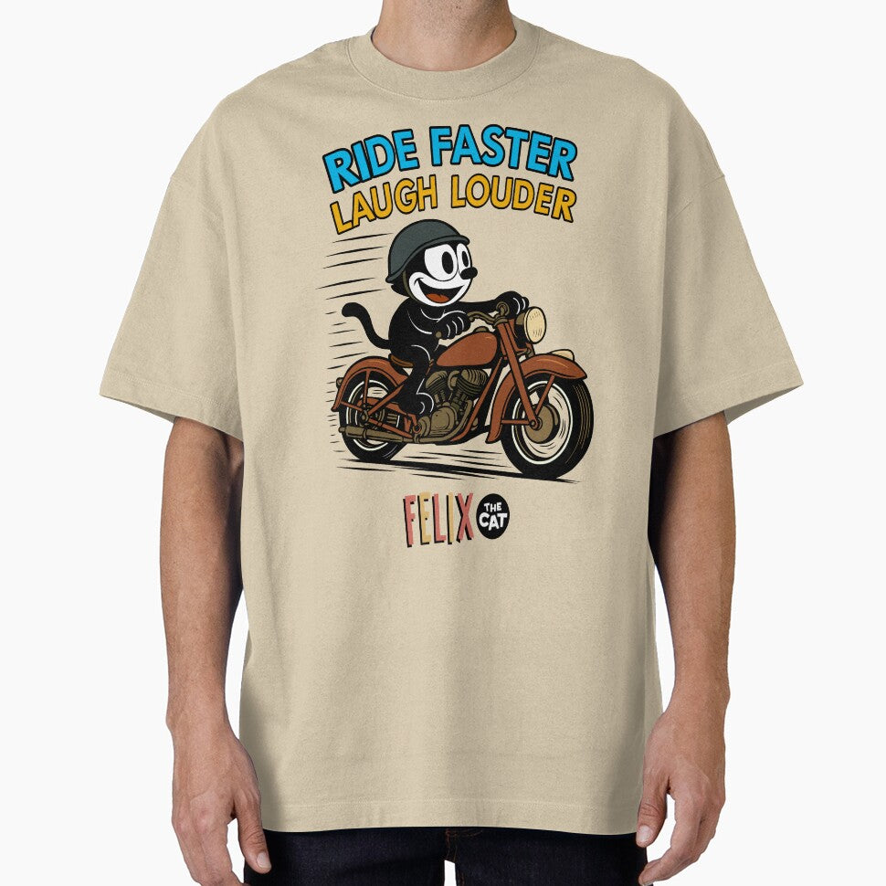 Felix the Cat Ride Faster Laugh Louder by VoglR