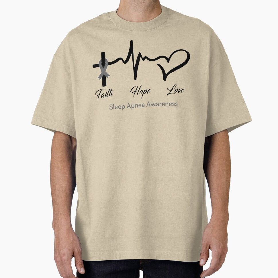Faith Hope Love Sleep Apnea Awareness by frechettee