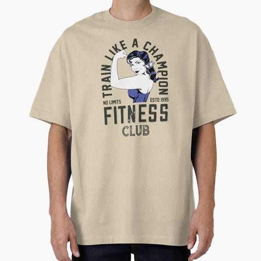 Women's Train Like a Champion Fitness Club by The Masked Designer