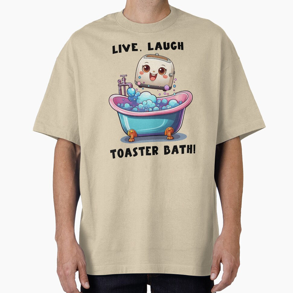 Live, Laugh, Toaster Bath by Kspirit Designs