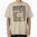 Grandma, Nutritional Facts, Funny Grandma Gift by FuntasticDez