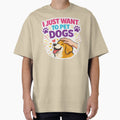 Colorful Dog Lover Sticker Funny Pet Dogs Cute Design by InjeyArt