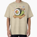 kawaii food sushi snail by Mochii-studio