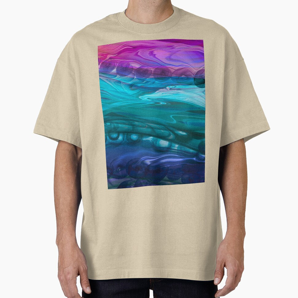 Abstract liquid art alcohol ink ocean waves, liquid marble art design, abstract marble art, liquid art, purple turquoise watercolor by ZeinabTaha
