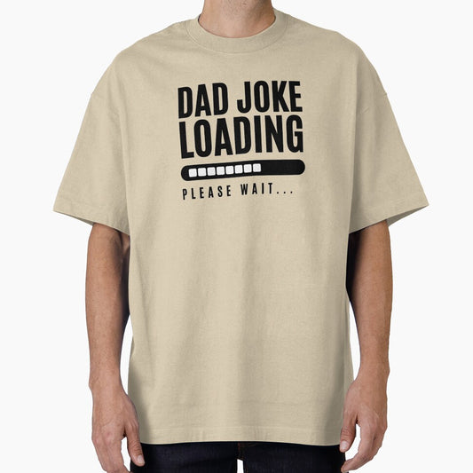 Funny Dad Joke Loading Bar Humor Shirt by MyWittyThings