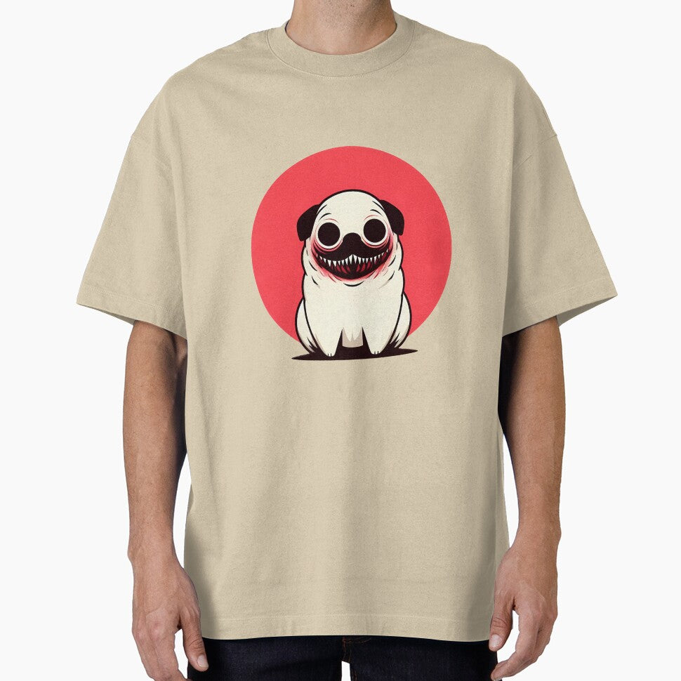 Grinning Puglet by ghastlygraphix