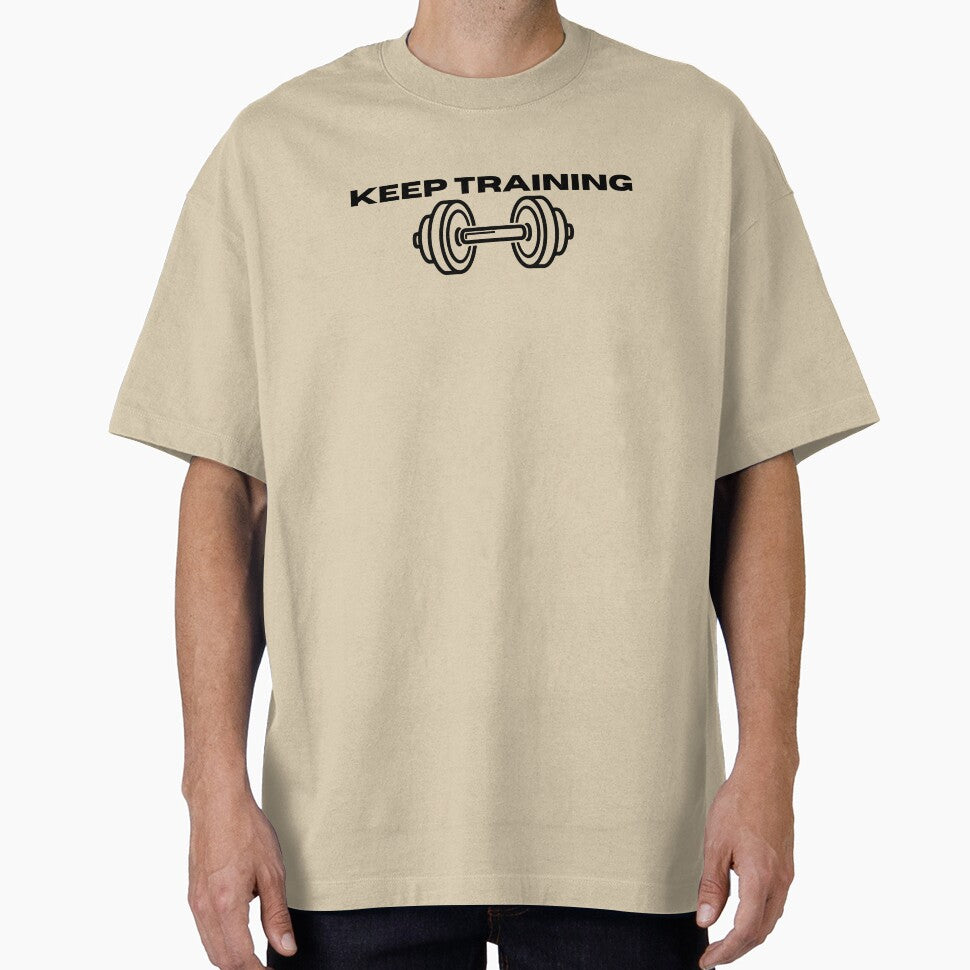 Keep Training motivation design by IronMindStudio