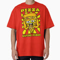 PIZZA EATING PIZZA by BeaverNight
