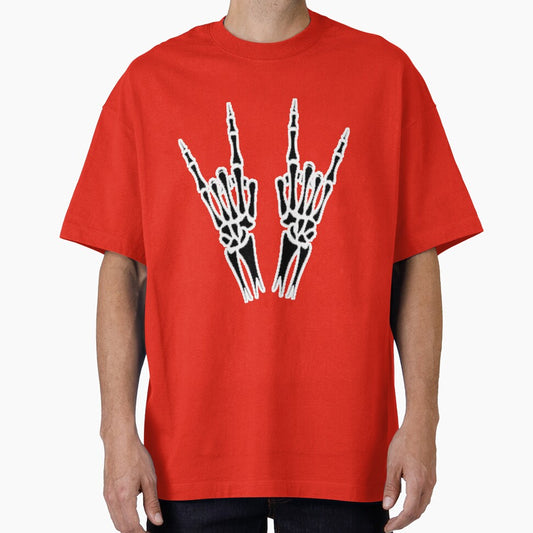 Punk Rock / Metal Skeleton Fingers by SerpentSkyArts