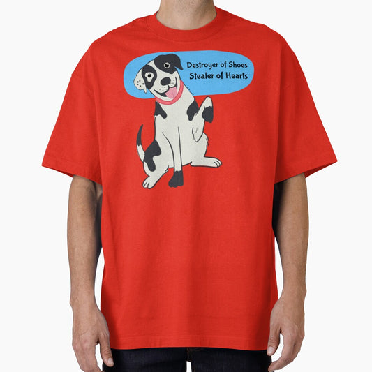 Destroyer of Shoes Funny Dog by Sachie's Studio