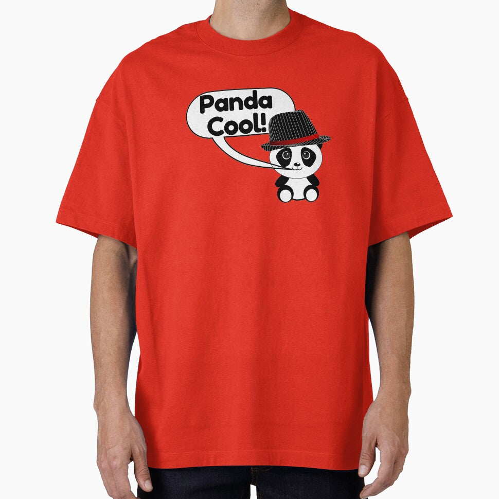 Panda cool t shirt by yoursnotably