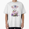 cartoon cow with flowers by BeingNow