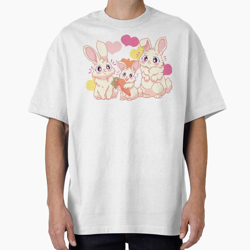 Bunny Family TShirt by Rock&Roar Creative by Rock&Roar