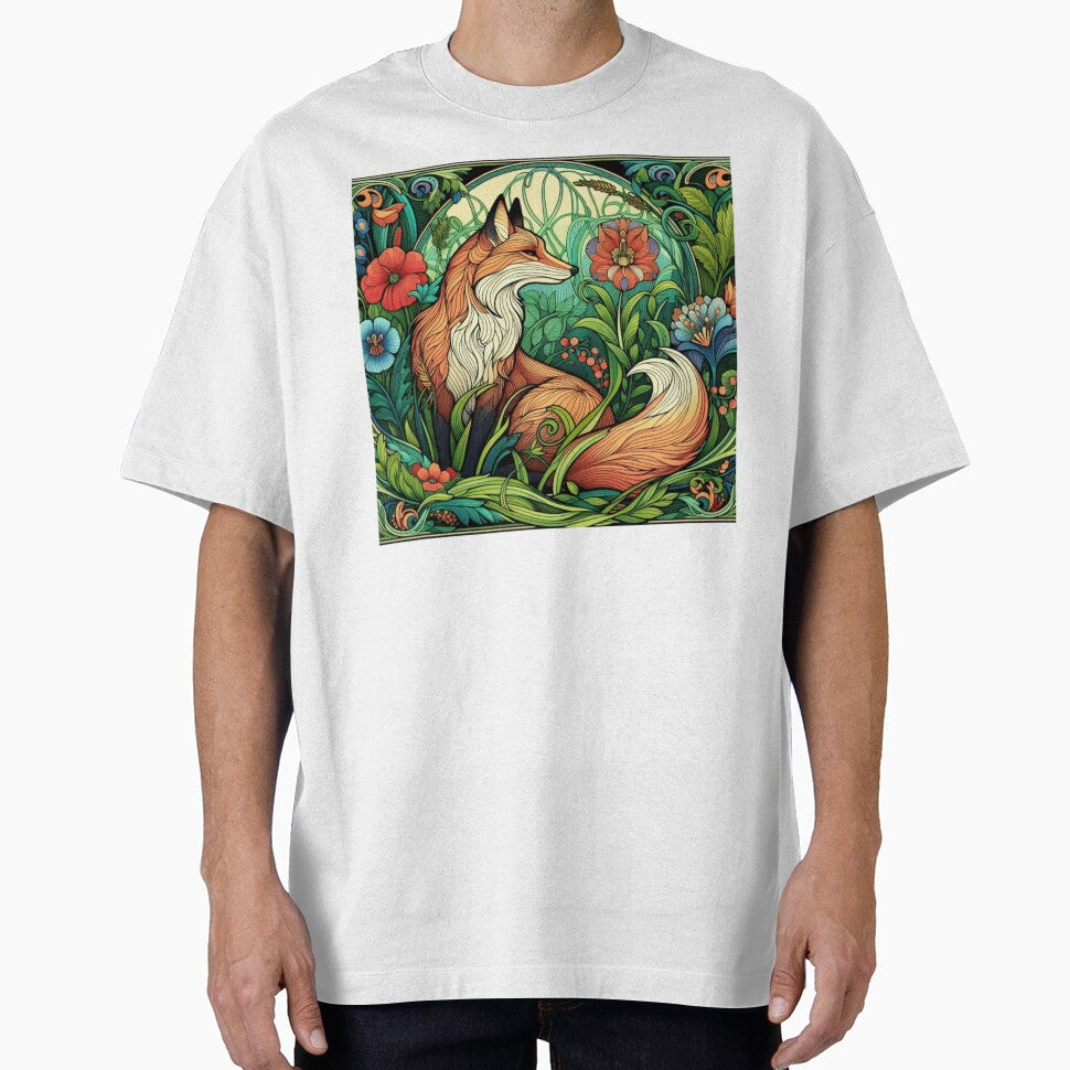 Art Nouveau fox by ArtNouveauLou