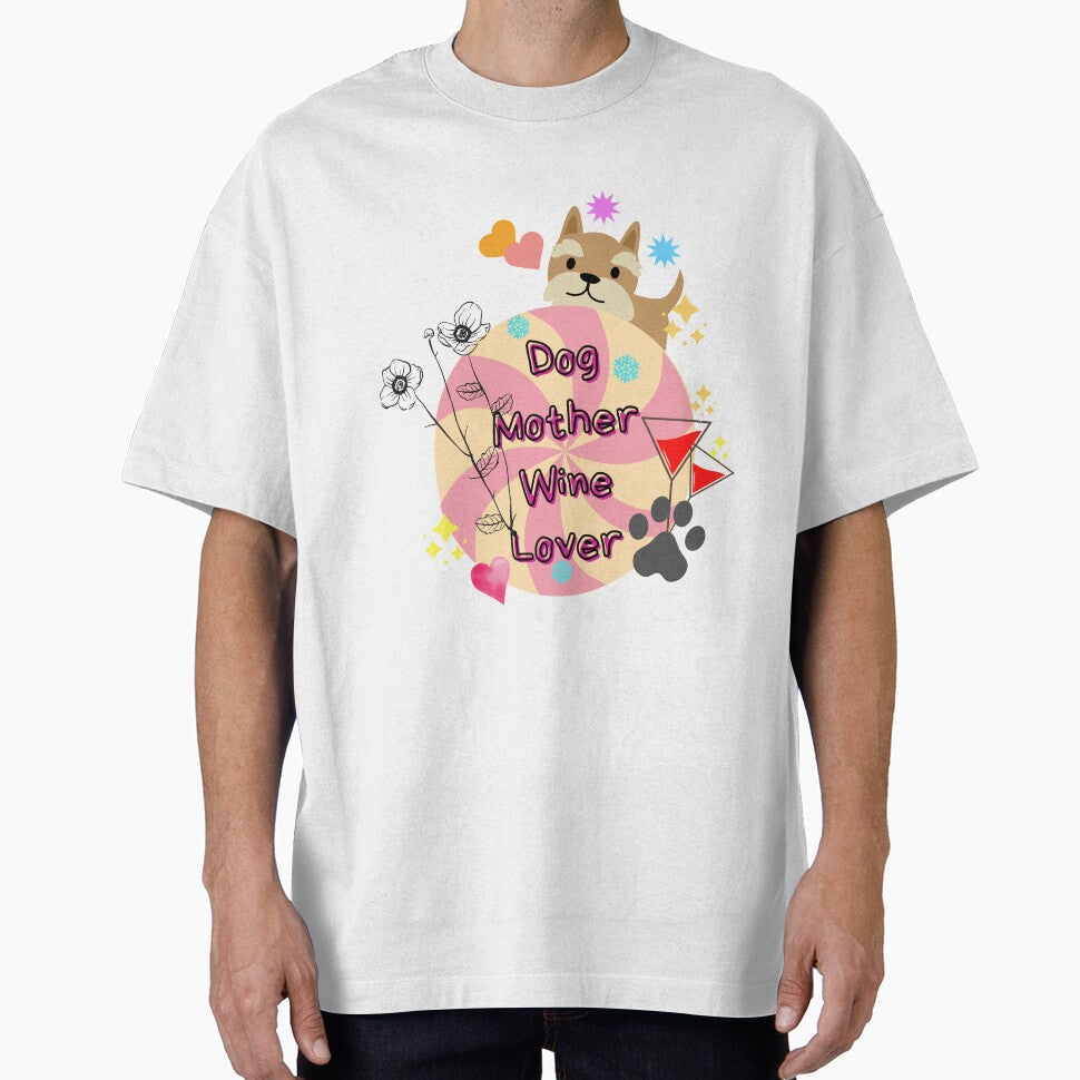 Dog Mother Wine Lover by dalypdesign