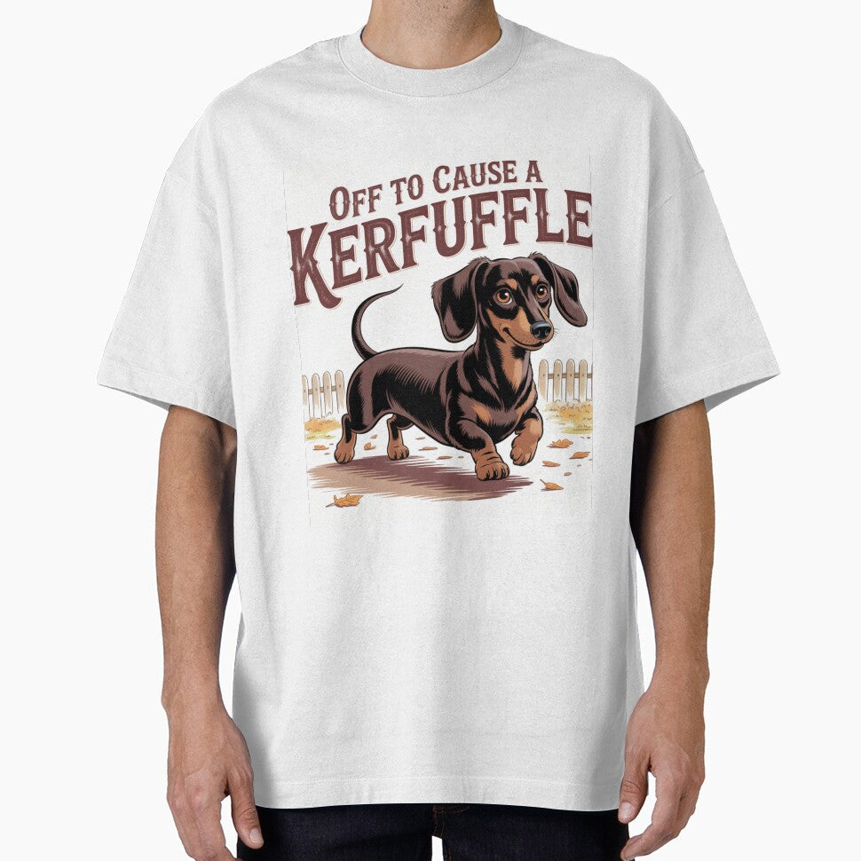Off to Cause A Kerfluffle Dachshund by karolinao746