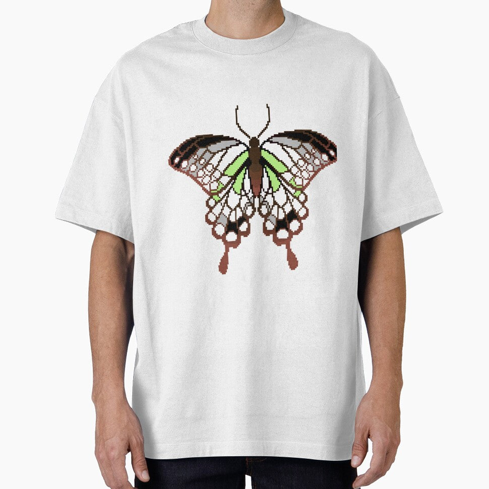 Agender Pride Butterfly by MetallicWings15