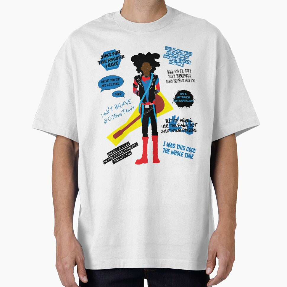 Spider-Punk Hobie Brown Quotes Minimalist by Kat-su
