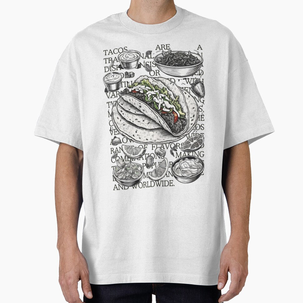 Tacos vintage sketch by CallisC Arts ⭐⭐⭐⭐⭐ by CallisC-Arts