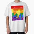 Pixel Gay Pride City by MetallicWings15