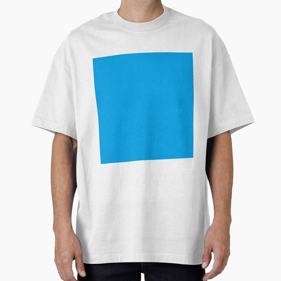 Plain Solid Color Cyan Blue by mimihuang creations