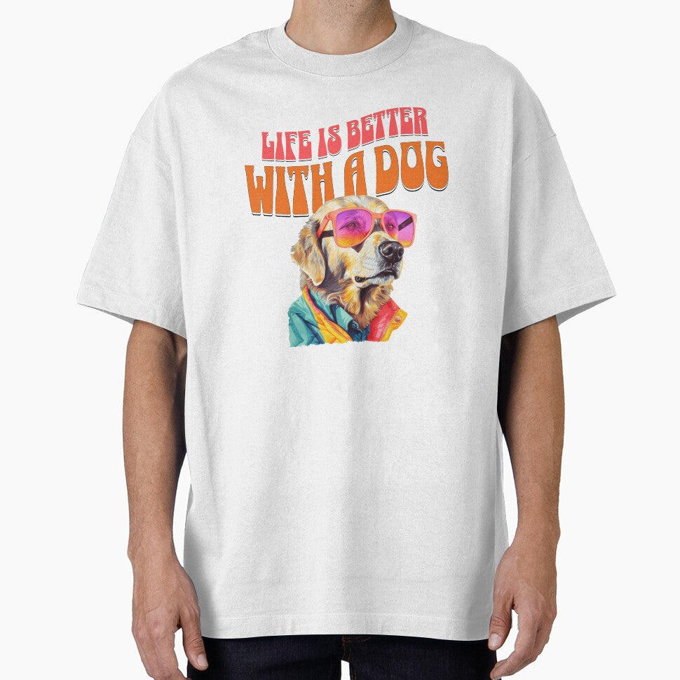 life is better with a dog - yellow lab by KimRG